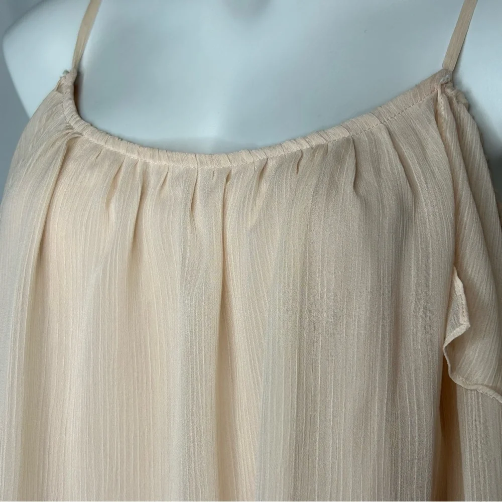 Lulu's Cream Off-Shoulder Women's Top - Picture 5 of 11